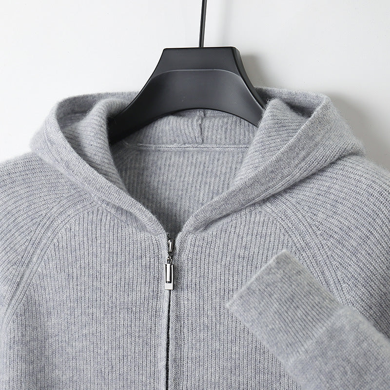 Pull Capuche Confortable Grande Taille Homme