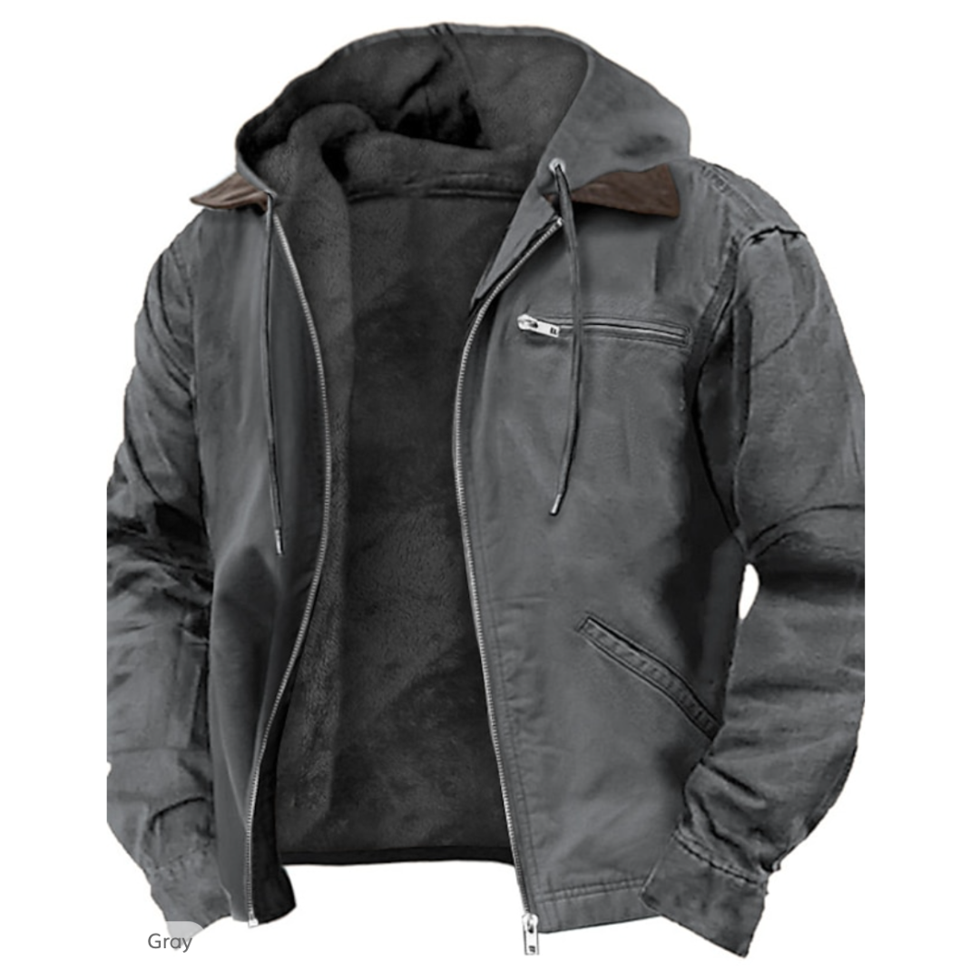 Veste Hiver Élégante Pour Homme - LuxeStyle