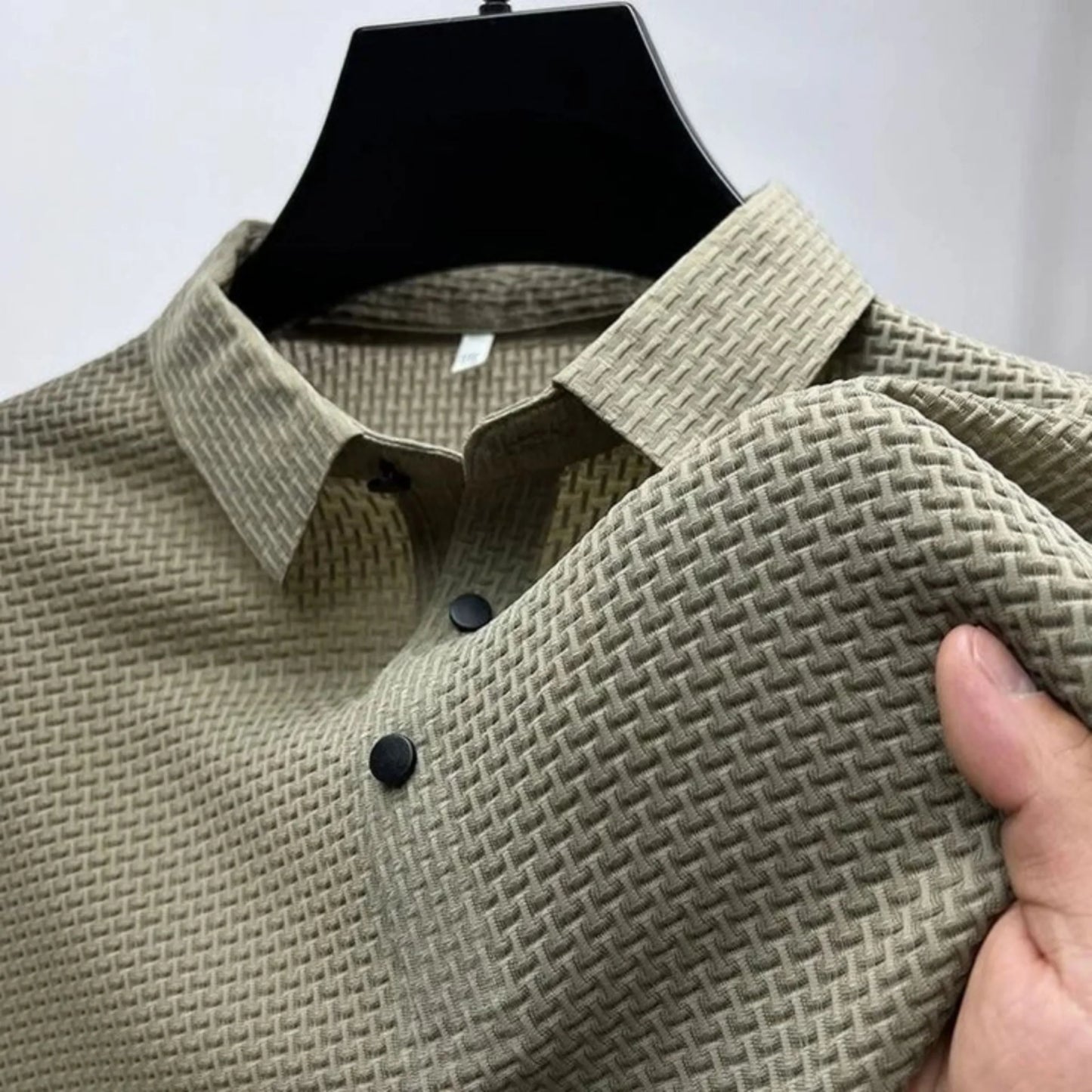 Chemise Polo Homme Casual Manches Courtes