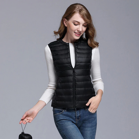 Blouson Femme Ultra Léger sans Manches - luxestyle