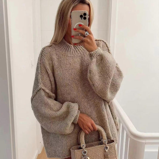 Pull Femme Grande Taille Doux et Confortable - LuxeStyle