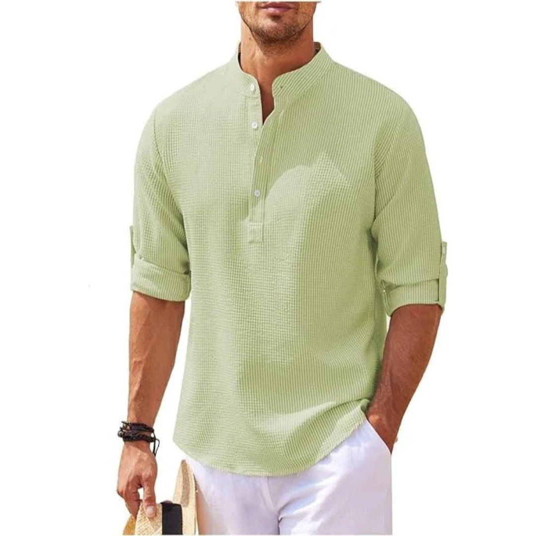 Chemise Homme Relaxe Élégante | Style Détendu