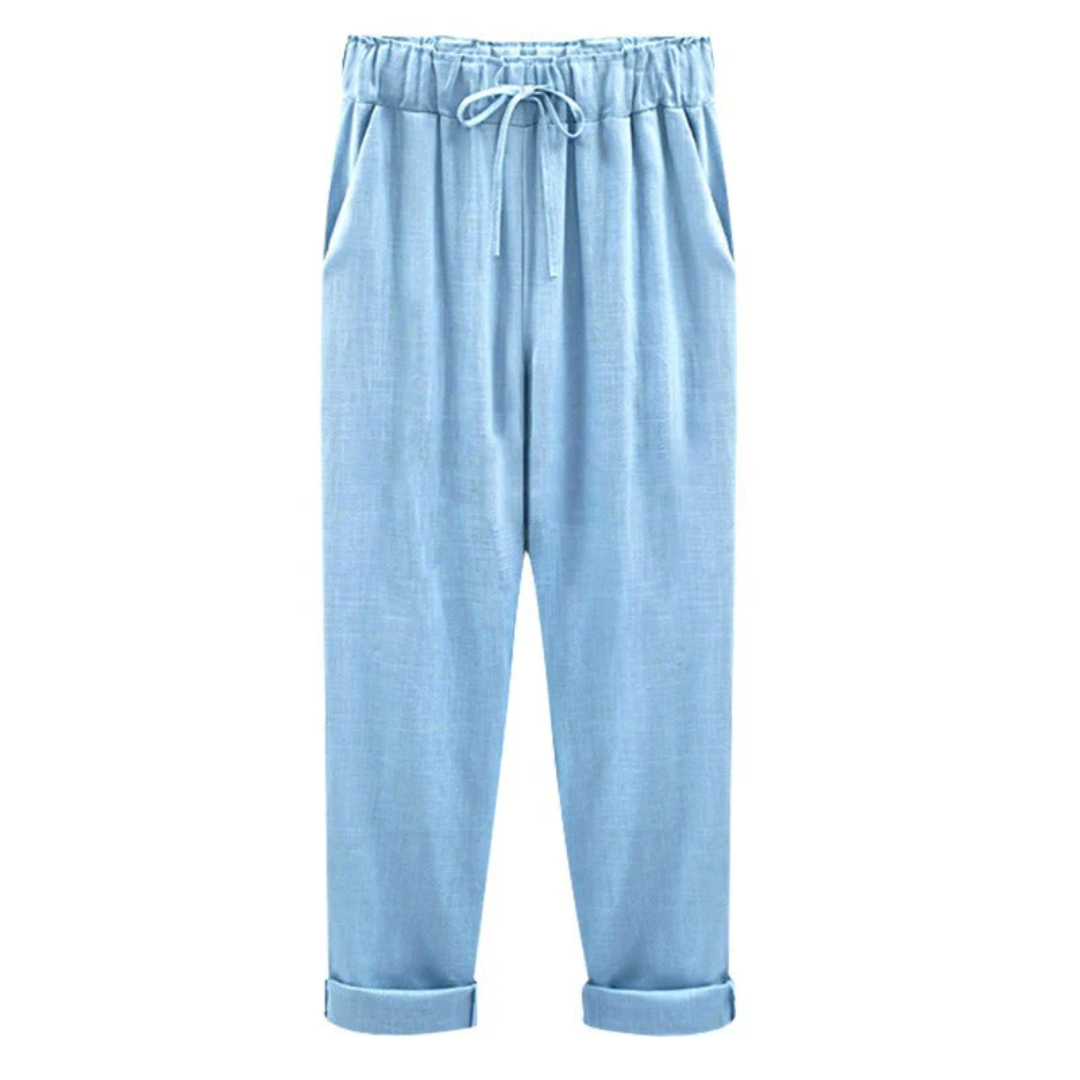 Pantalon Linéaire Confort Femme Été - luxestyle