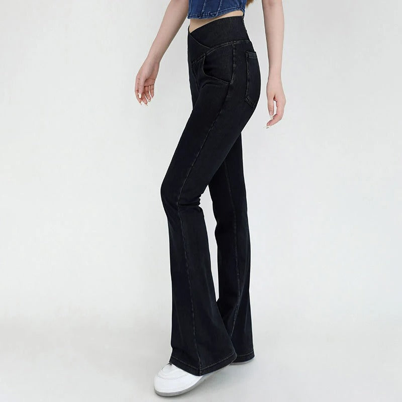 Legging Jeans Élégant Femme