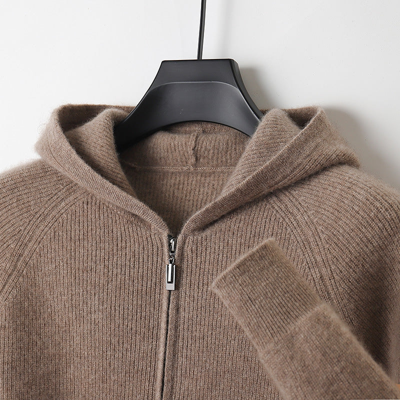 Pull Capuche Confortable Grande Taille Homme