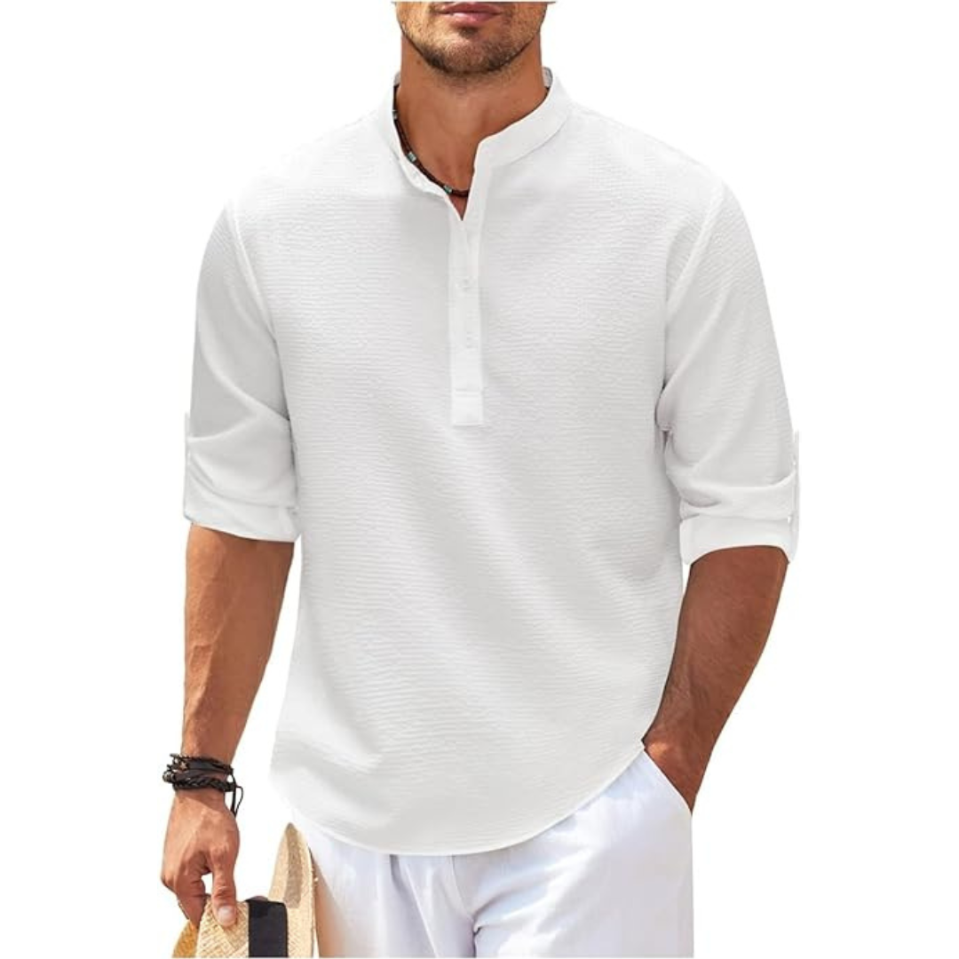 Chemise Homme Relaxe Élégante | Style Détendu