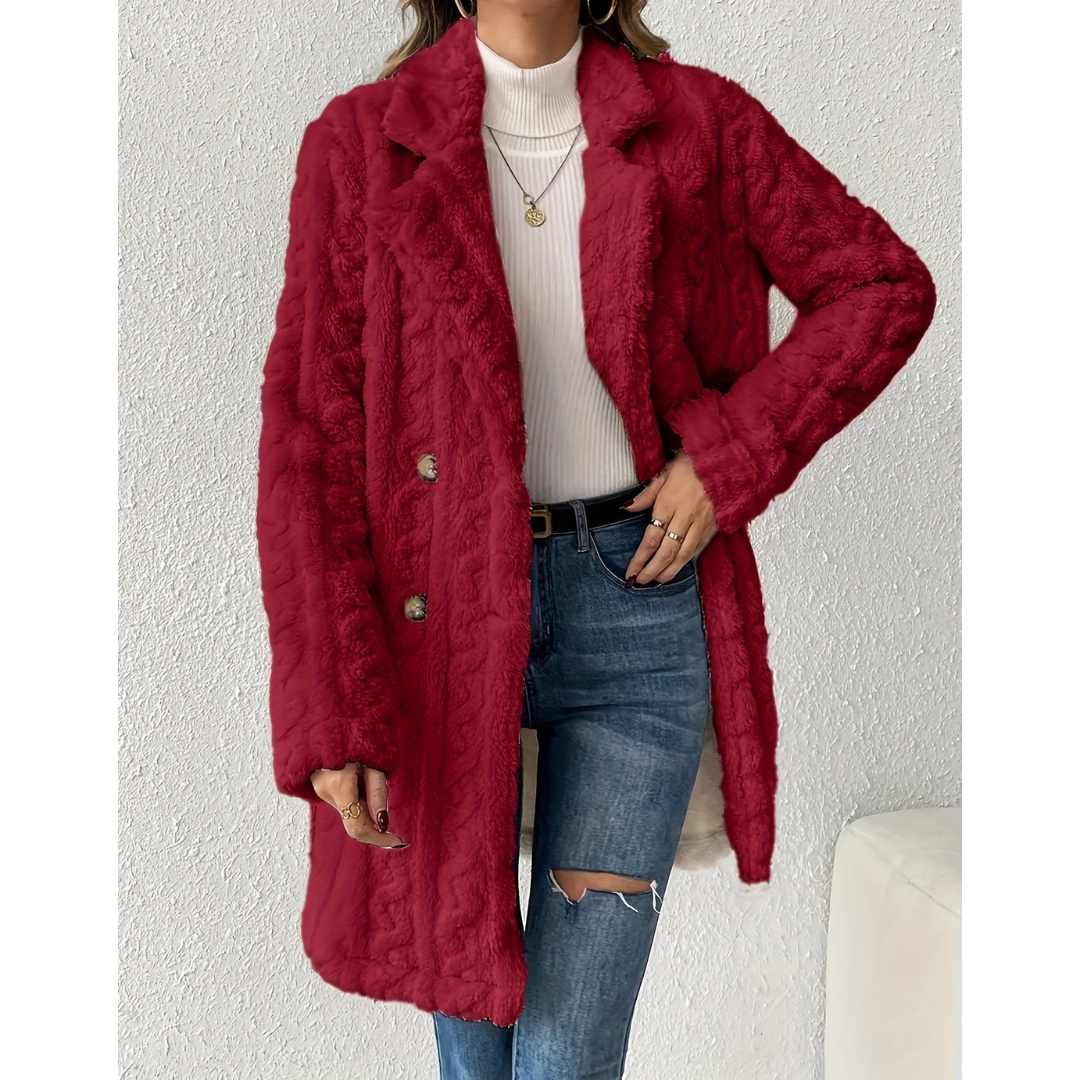 Manteau en laine féminin pour femme | Grande taille