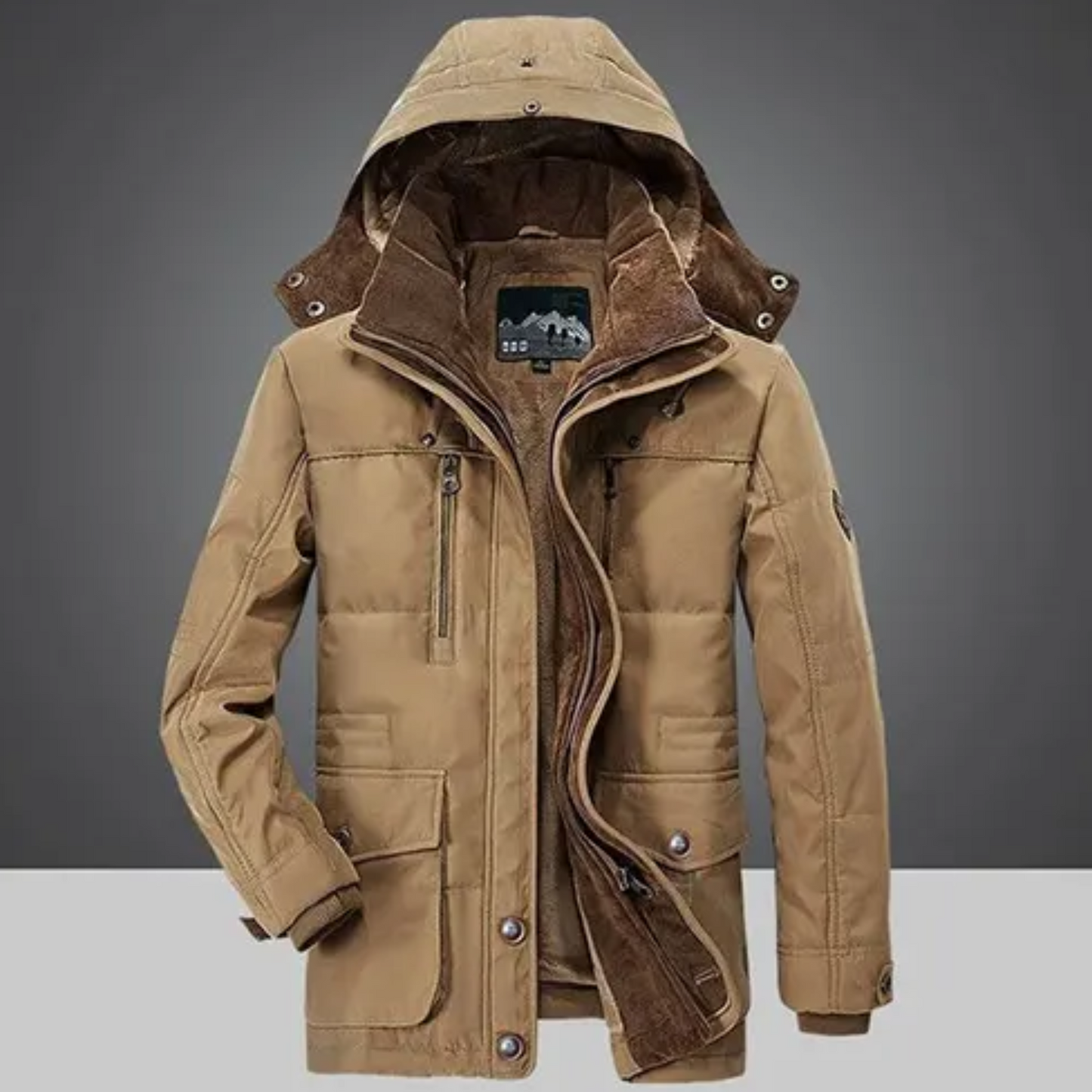 Veste hivernale homme chaud et confortable