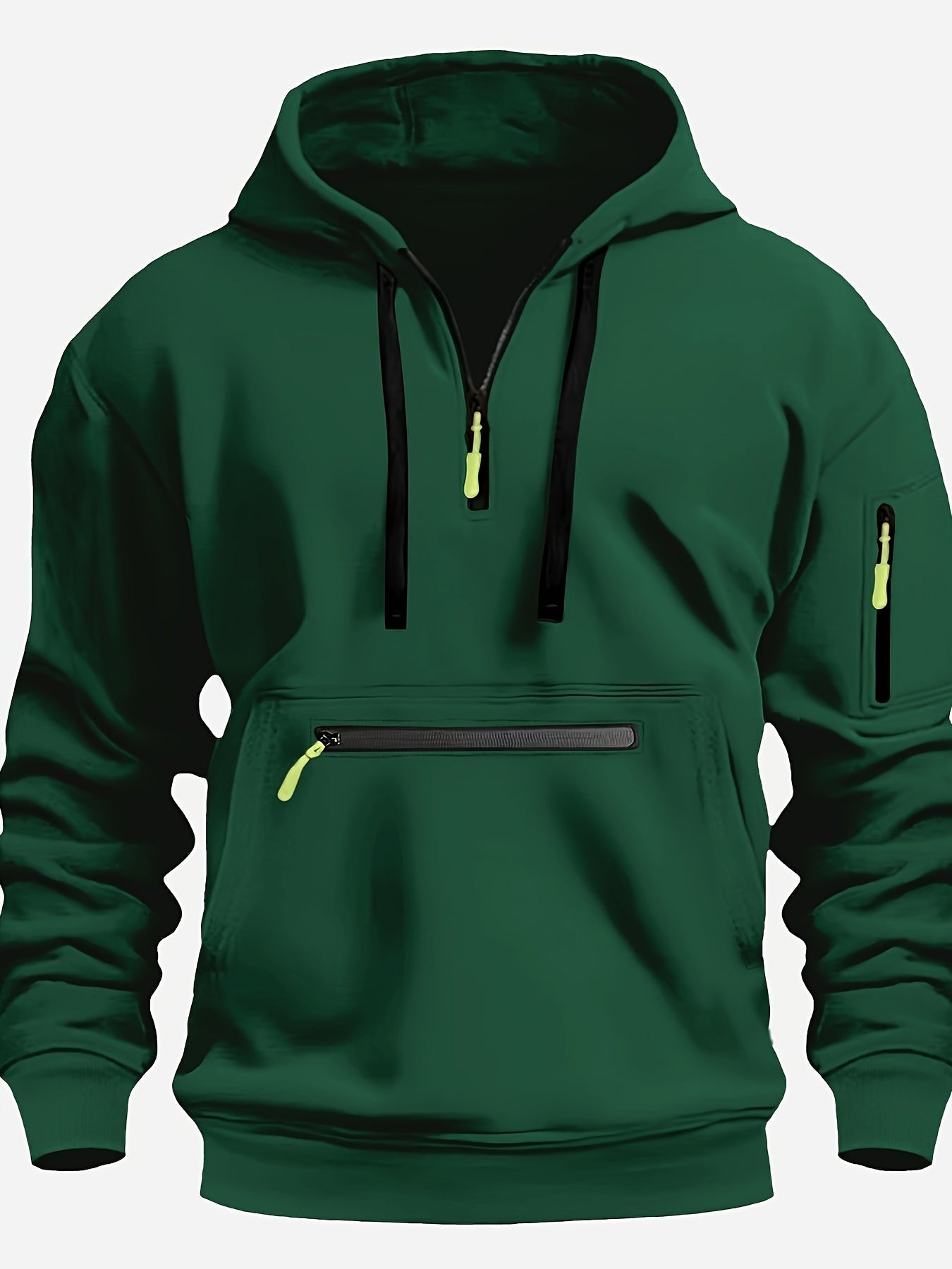 Sweat à capuche élégant zippé pour tous les jours