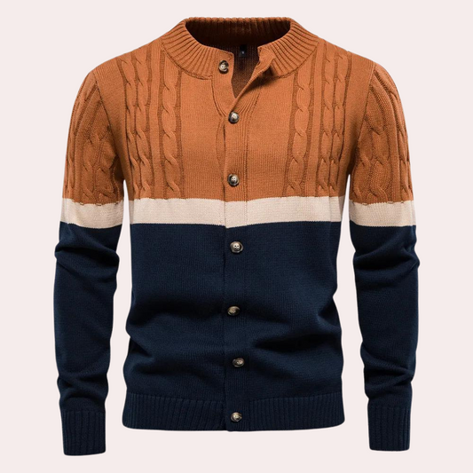 VINZENZ - Gilet en Tricot Élégant pour Hommes