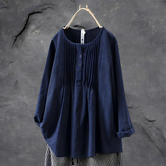 Blouse Femme Élégante Taille Grande - Haut de Luxe Confortable pour Tous les Jours - LuxeStyle