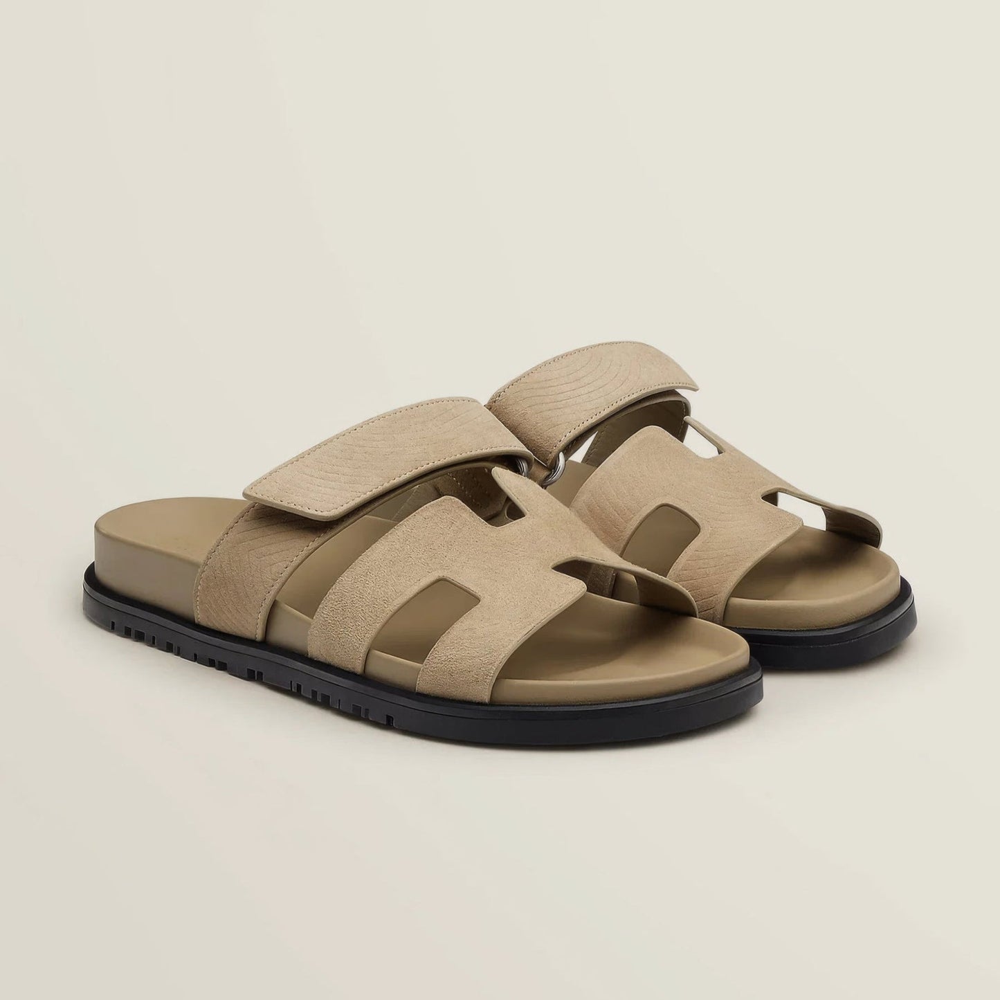 Chaussons Confortables à Semelle Épaisse avec Détail Élégant