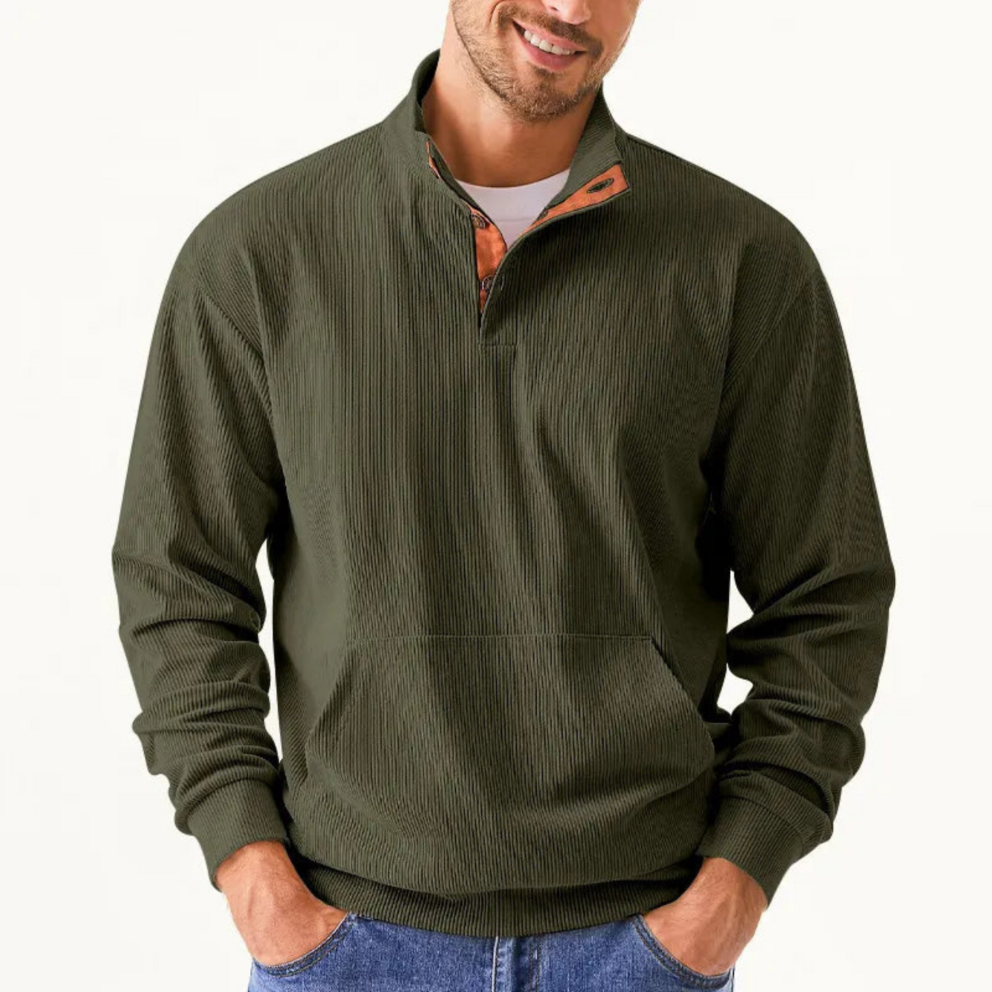Pull à Col Roulé Homme Hiver - luxestyle