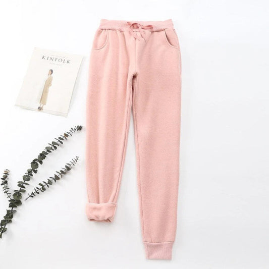 Pantalon décontracté taille élastique pour femme - LuxeStyle