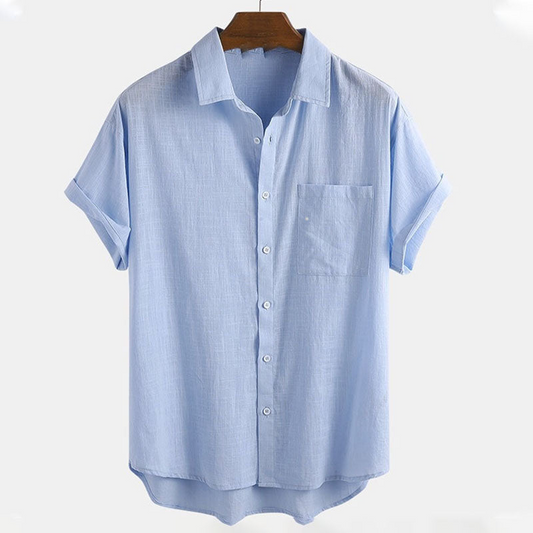Chemise Homme Manche Courte Élégante - luxestyle