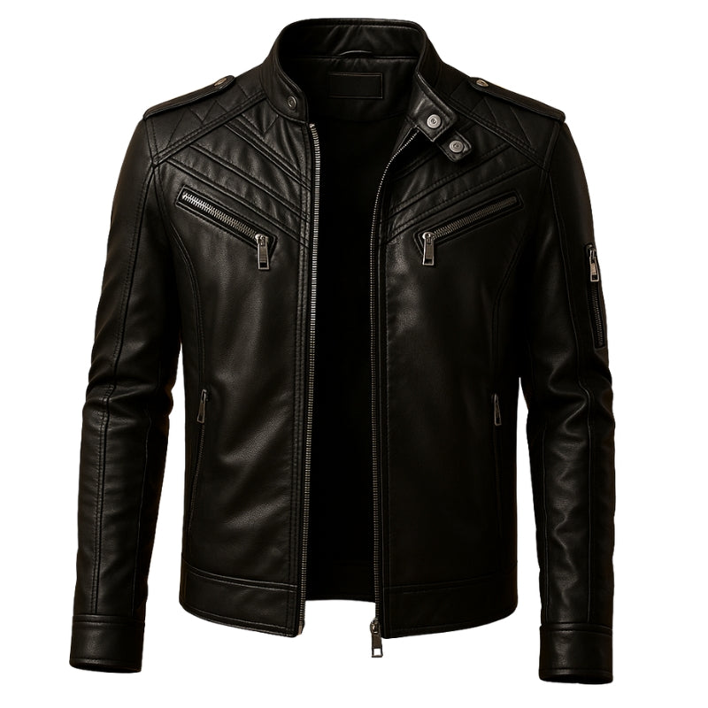 Veste Hiver Élégante à Fermeture Éclair - LuxeStyle