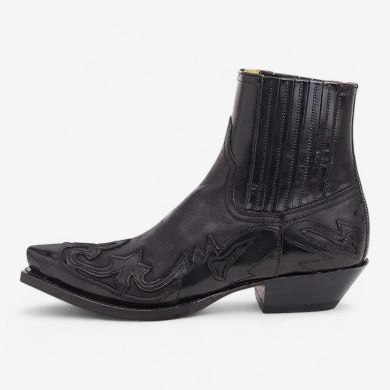 Bottines cowboy robustes et tendances