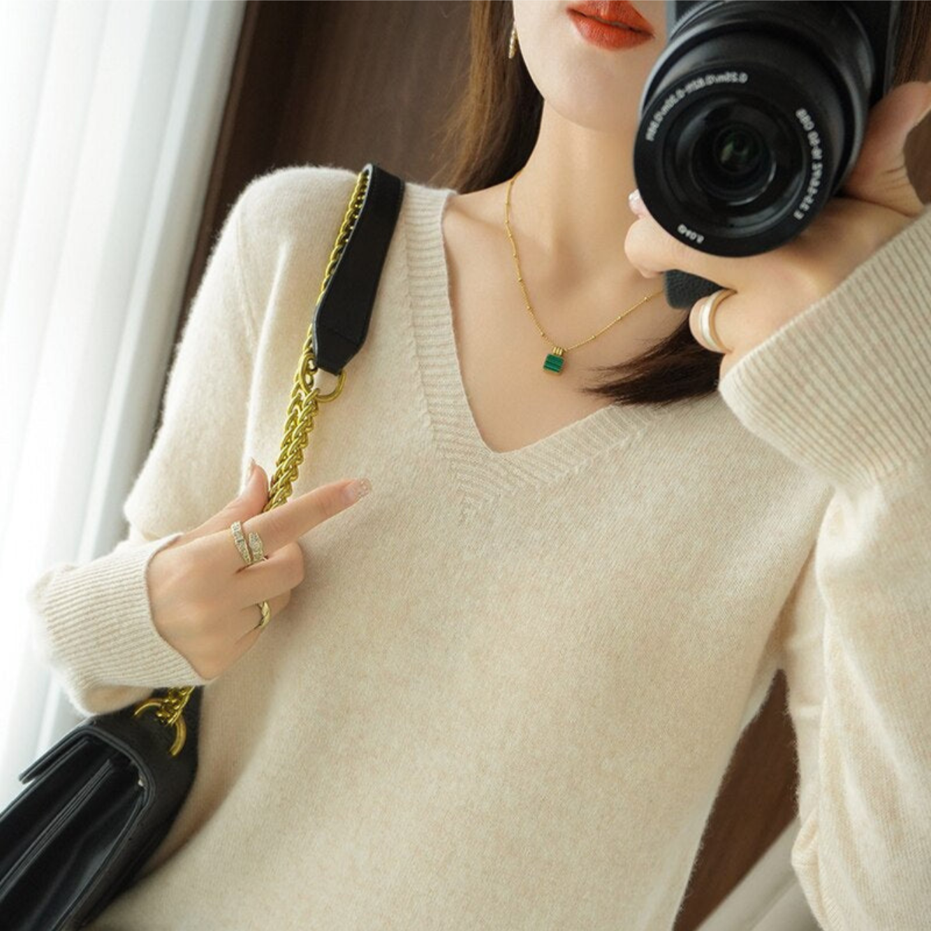 Pull Chic Femme Élégant - luxestyle