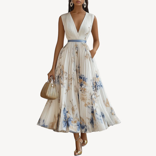 Robe Été Fleuri pour Femme Midi - LuxeStyle