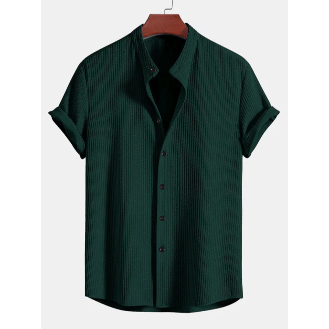 Chemise Homme Détente À Manches Courtes - luxestyle