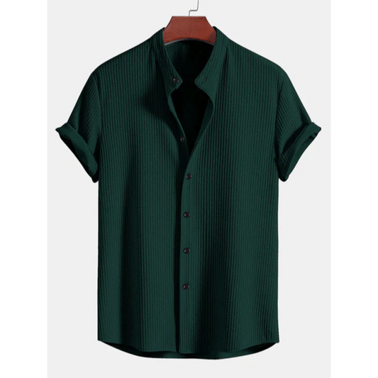 Chemise Homme Détente À Manches Courtes - luxestyle