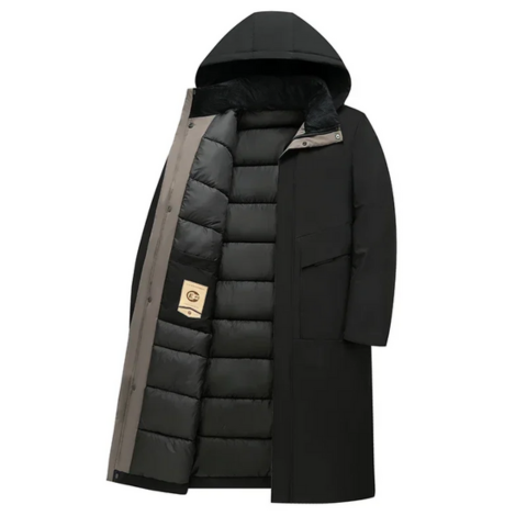 Doudoune hivernale homme capuchon longue - LuxeStyle