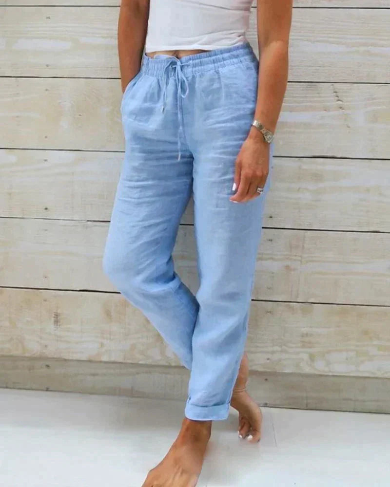 Pantalon Femme Détendu Élégant - LuxeStyle