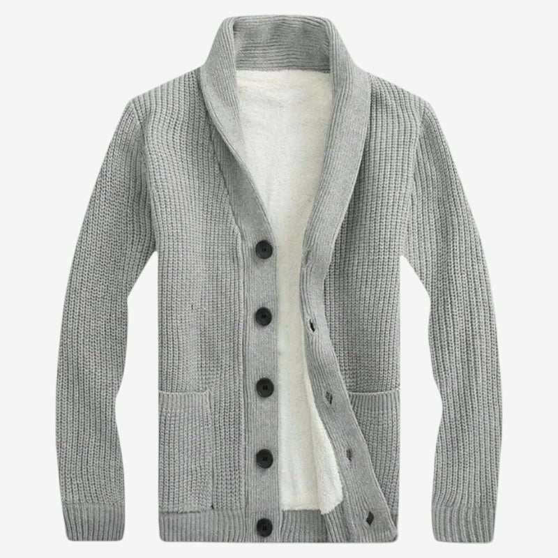 Cardigan Homme Élégant à Fermeture Boutons