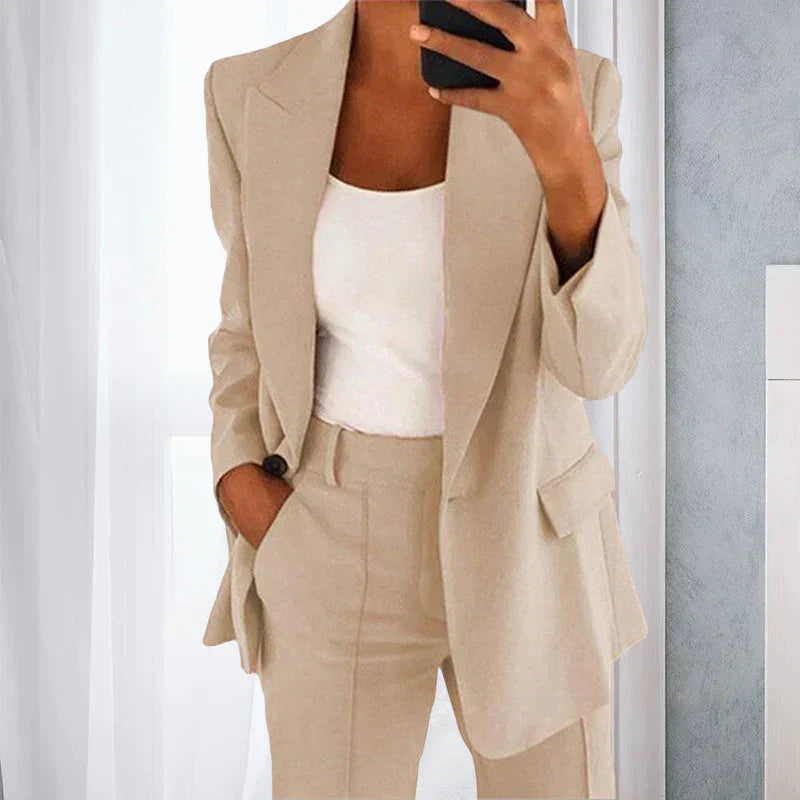 Costume Femme Bleu Marine, Tenue Travail Chic