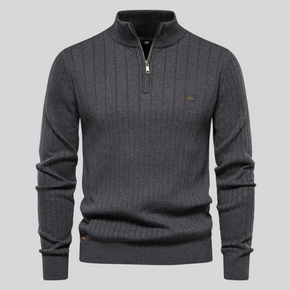 Giorgio™ – Pull Homme Côtelé Doux et Élégant pour Confort Hivernal