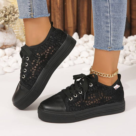 Baskets Mode Plates-Formes Confortables - LuxeStyle