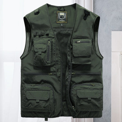 Gilet de chasse robuste pour homme | Sans manches