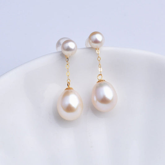 Boucles d'oreilles Perles Élégantes Offertes en Duo - LuxeStyle