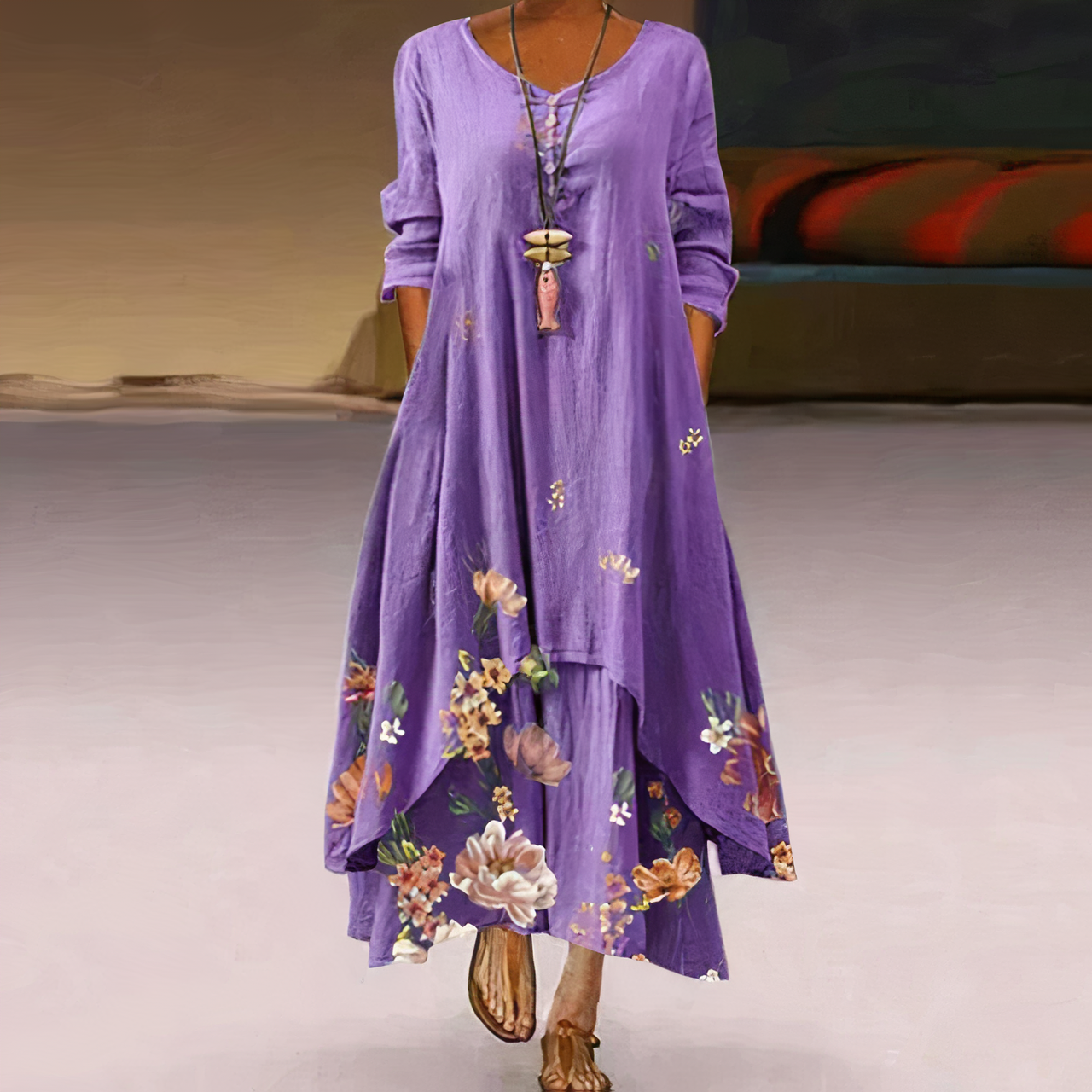 FloraBella™ – Robe Femme Longue Élégante Pour Toutes Occasions