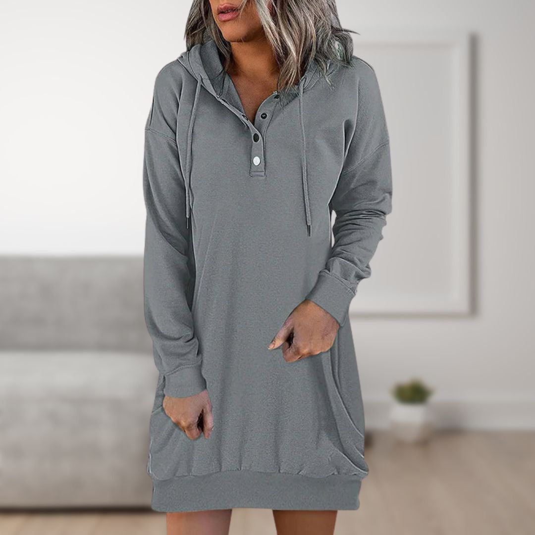 Robe Pull Douillet à Capuche pour Femme et Homme - LuxeStyle