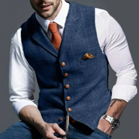 Gilet de travail chic homme - LuxeStyle