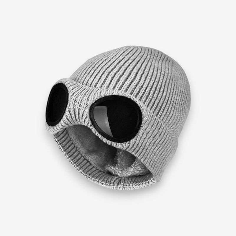 Bonnet Tricoté Sport avec Visière Intégrée