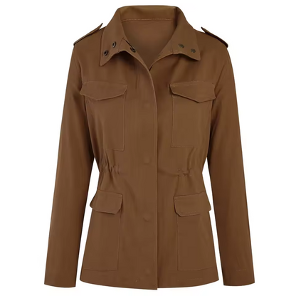 Veste Femme Élégante – Veste de Printemps Légère avec Capuche