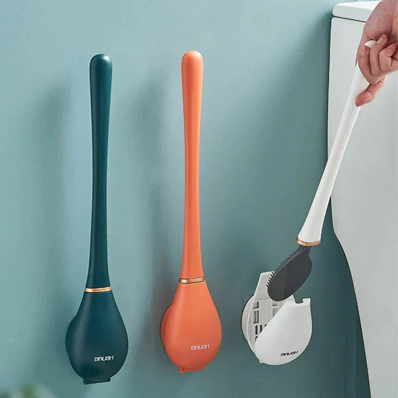 Brosse WC Longue Manche Douce - LuxeStyle