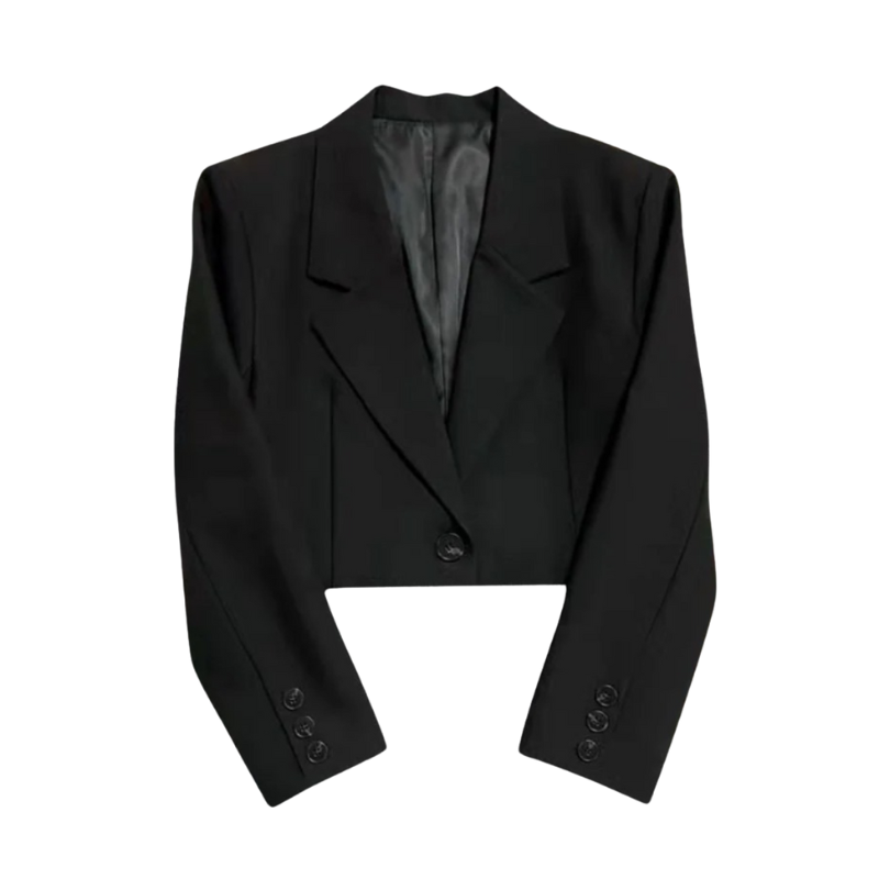 Blazer Femme Élégant à Manches Longues - LuxeStyle