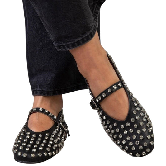 Ballerines Femmes Élégantes à Boucle Métallique - LuxeStyle