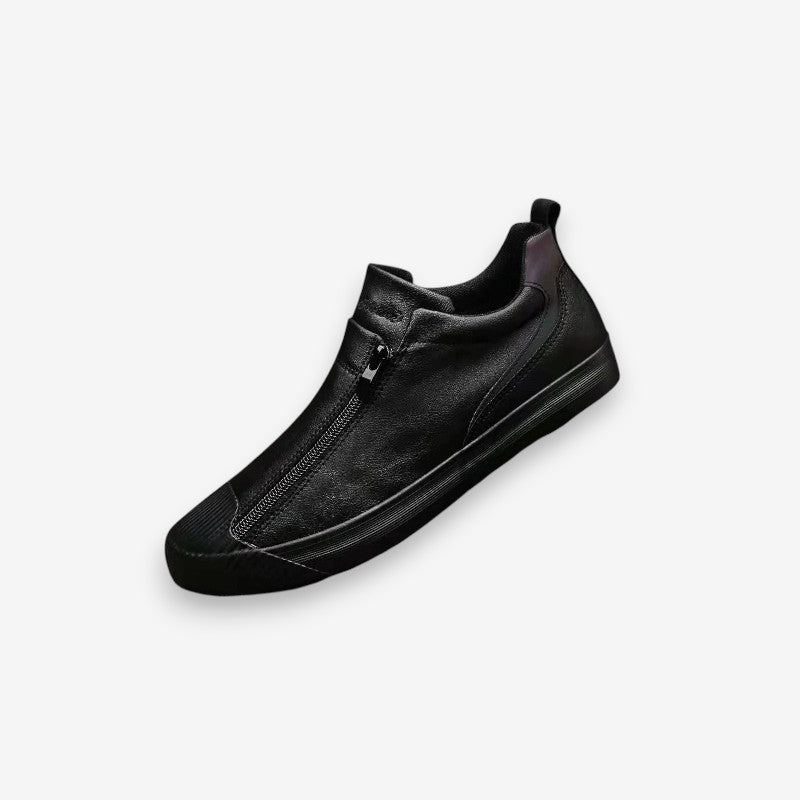 Chaussures Décontractées à Semelle Plate et Bout Arrondi