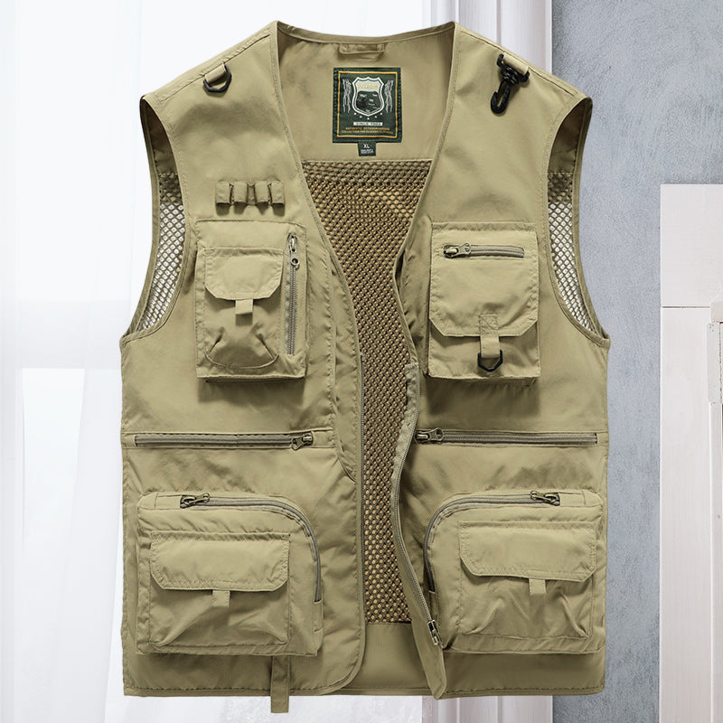 Gilet de chasse robuste pour homme | Sans manches