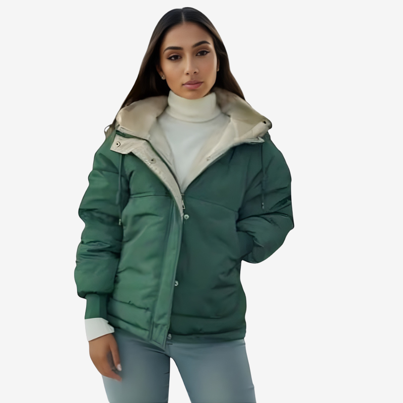 Veste Hivernale Doublée Polaire Femme - LuxeStyle