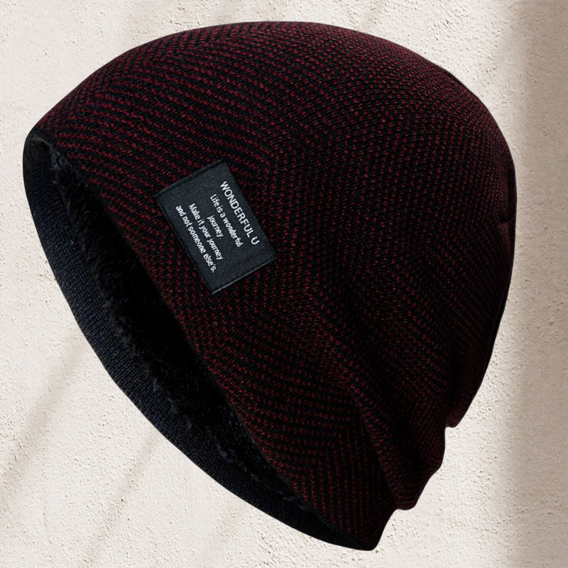 Bonnet Tricoté Douillet Hiver pour Adulte