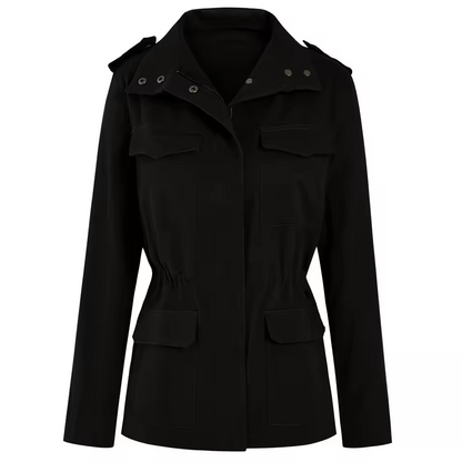 Veste Femme Élégante – Veste de Printemps Légère avec Capuche