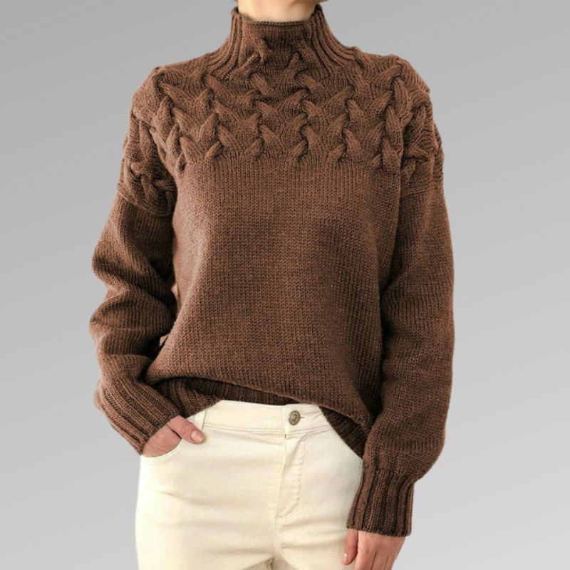 Pull Femme Hiver Douillet Manches Longues - luxestyle