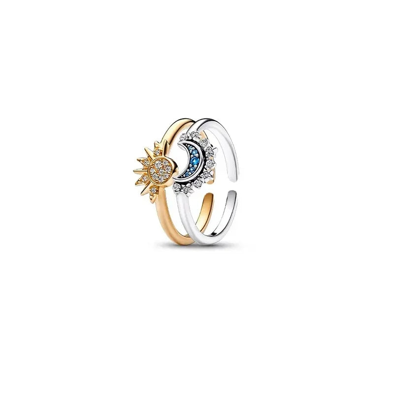 Boucles d'Oreilles Chic Astral avec Pierres Brillantes - LuxeStyle