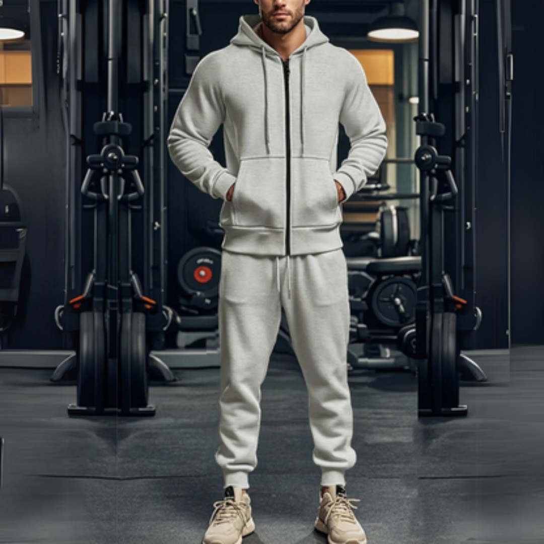 Tenue Décontractée 2 Pièces - Sweat Capuche et Pantalon Comfort