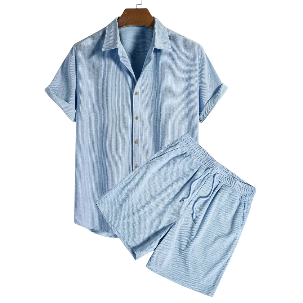 Tenue Été Décontractée Chemise et Pantalon - LuxeStyle